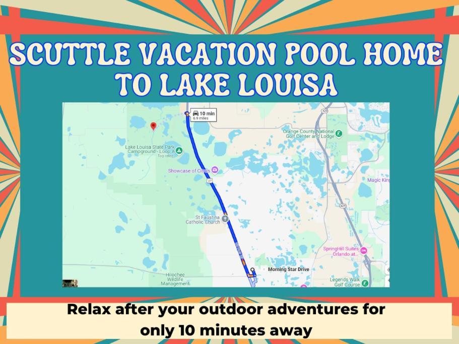Scuttle Vacation Pool Home Wspa オーランド エクステリア 写真