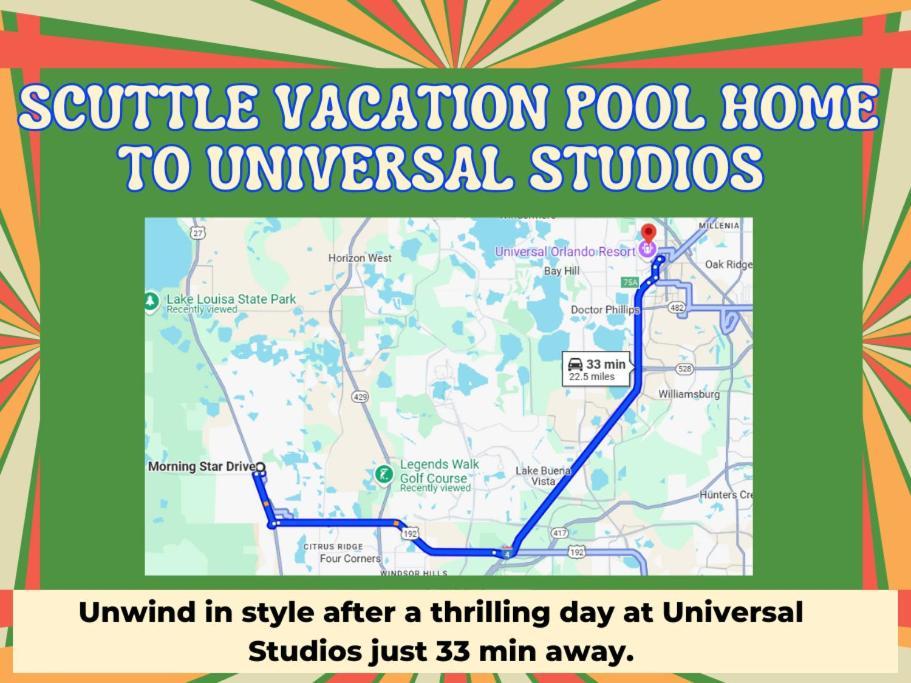 Scuttle Vacation Pool Home Wspa オーランド エクステリア 写真