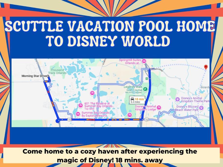 Scuttle Vacation Pool Home Wspa オーランド エクステリア 写真