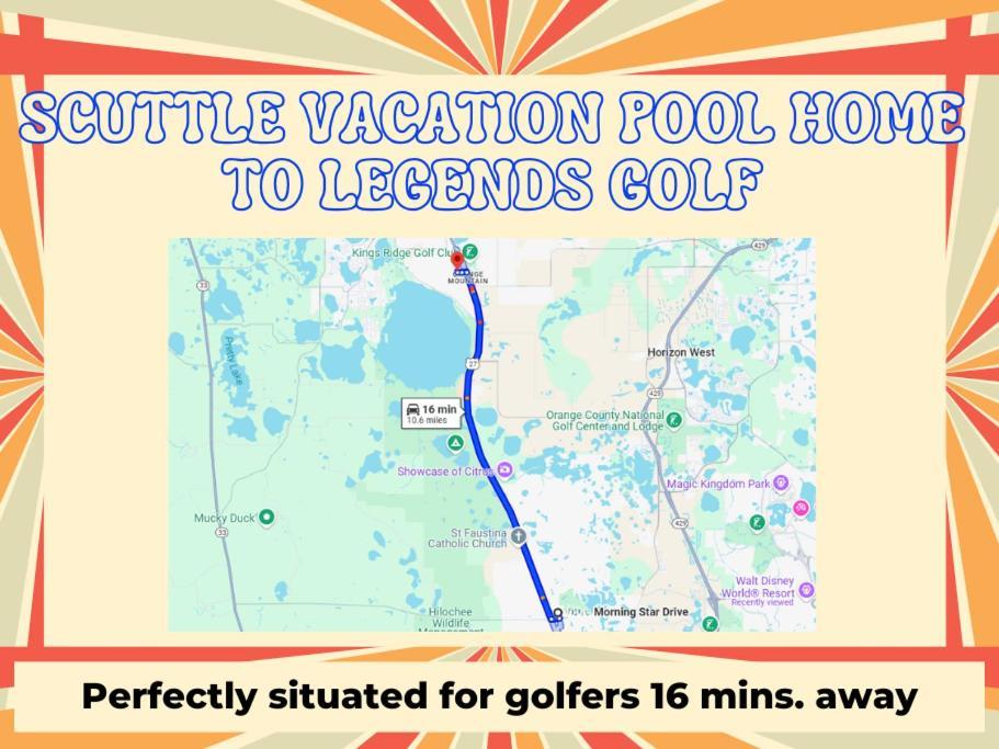 Scuttle Vacation Pool Home Wspa オーランド エクステリア 写真